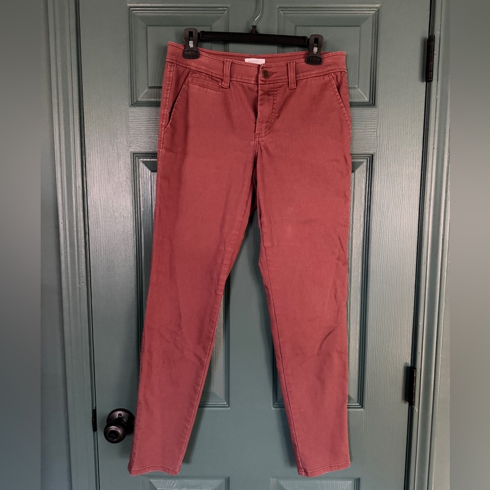 Market & Spruce Brick Red Chinos